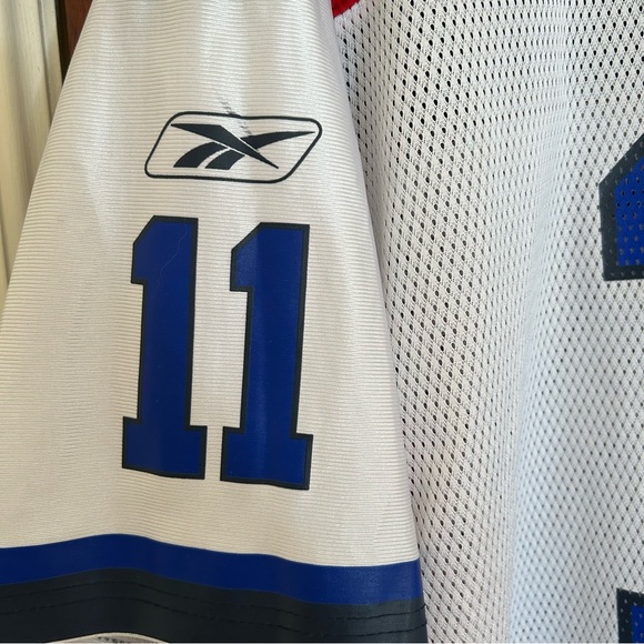 BUFFALO BILLS REEBOK Men's DREW BLEDSOE #11 Fan JERSEY, size L - Picture 4 of 5